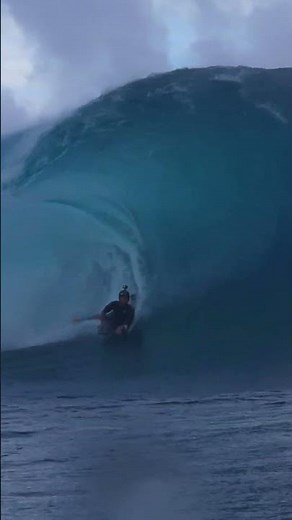Bodyboarding the BEAST in Tahiti