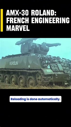 AMX-30 Roland #amx30 #roland #RolandSystem #FrenchArmy #ArméeDeTerre #ColdWar #EngineeringMarvel