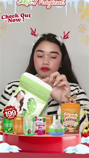 SKIN MAGICAL SET #1 | REJUVENATING SET with MILD PEELING effect - BEST FOR OILY SKIN TYPE (Radiant Glow)