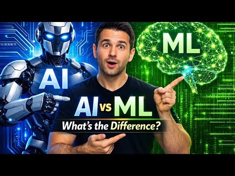 AI vs Machine Learning – What’s the REAL Difference? (2026 Beginner Guide)