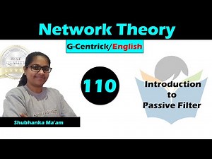 Introduction to Passive Filter Video Lecture | Crash Course (English) for Electrical Engineering - GATE