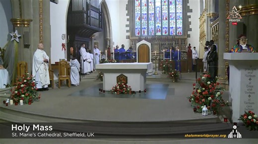 #dailymasstoday #live #holymass #catholicmass #shalomworldprayer Join us in celebrating the Holy Mass Live from St. Marie's Cathedral, Sheffield, UK. Celebrate the memorial and sacrifice of our Lord’s life, death, and resurrection. SUBMIT Prayer Request : https://www.swprayer.org/prayer-request Testimonials : https://www.swprayer.org/testimonial | Our Lady of Lourdes