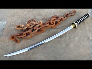 Man Turns Rusty Metal Into Stunning MELEE WEAPONS | Start to Finish by @RandomHands