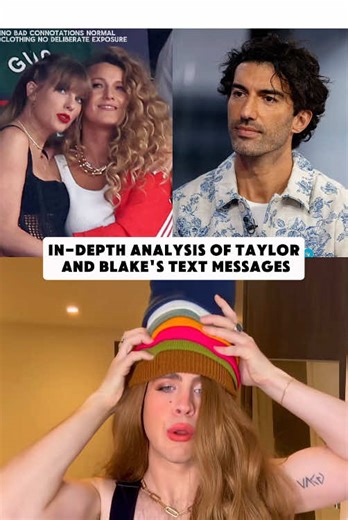 The text messages between Taylor Swift and Blake Lively have been revealed.#us #TikTokBingeWorthyContest #blakelively #taylorswift