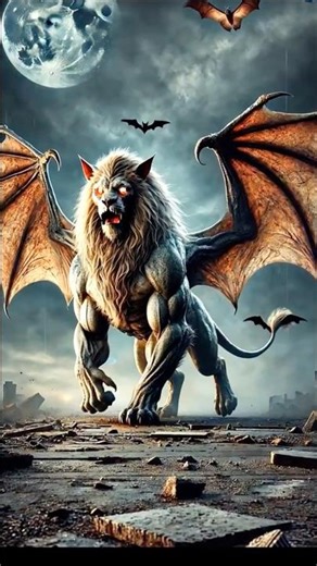 Lion to Demon Beast Transformation 😈🦁 | Dark Fantasy AI”
