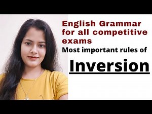 Inversion in English Grammar