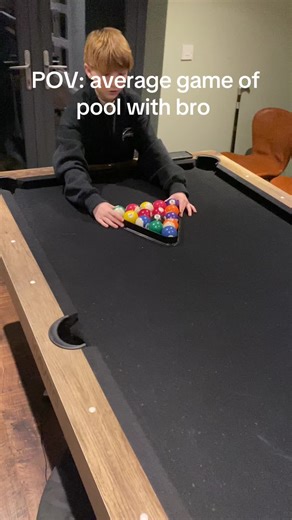 Playing pool with bro 😏🥹🙃#trend #fyp #bro #oreo @ethan_siva3547