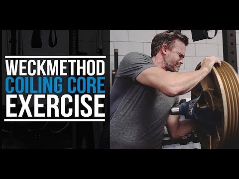 WeckMethod Coiling Core Barbell Exercise