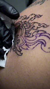 នាគខ្មែររចនាបែបថ្មី / Khmer dragon tattoo ——- Sponsored by AVA Tattoo Supply& @avacartridgeneedle_europe 🍁 Contact to Chan Sambath🇰🇭🇰🇭 ——- #jeangsmav #khmertattoo #khmerdragontattoo #cambodiadragon #tattooideas #phnompenh #tattoo #cambodiatattooartist | Steven Jame