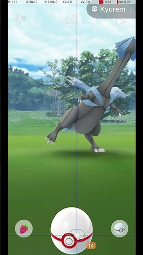 Kyurem Excellent Throw Guide for Pokemon Go