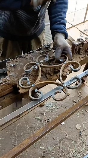 Steel rods design making | AlKarim Ceiling Pvt Ltd.