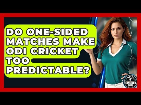 Do One-sided Matches Make ODI Cricket Too Predictable? - Go-To Cricket Guide
