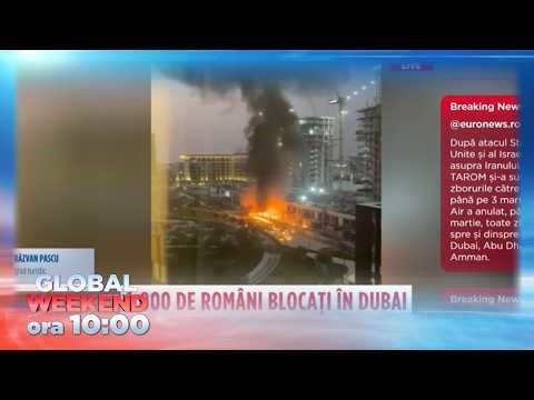 Global Weekend - Știrile Euronews România - de la ora 10:00 - 01 martie 2026
