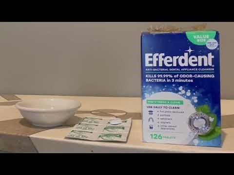 Review Efferdent Retainer & Denture Cleaning Tablets