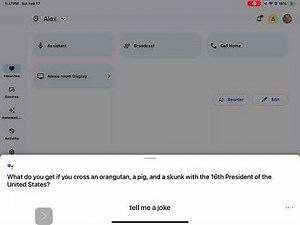 ￼ Google Assistant tell jokes
