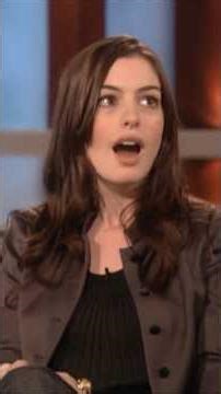 Anne Hathaway Flashes Everyone by Mistake 😳