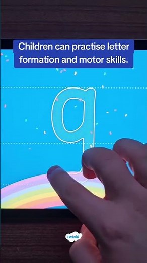 Practice Letter Formation With This Simple Twinkl App!