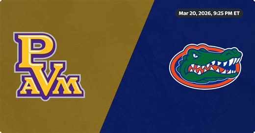 Prairie View A&M Panthers 55 - Florida Gators 114: Final score, results, recap, box score, stats - Yahoo Sports