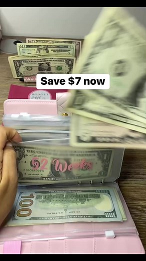 49K views · 232 reactions | Adding $7 to my 52 Week Savings Challenge. (So that I can have $1,300 + by the end of the challenge) download this free savings challenge (link in comments) | Budget Save And Blog | Facebook