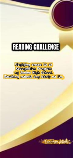 Recognition Emcee Opening Spiel for Events