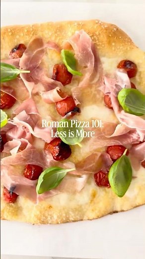 Roman Pizza 101: Less Is More