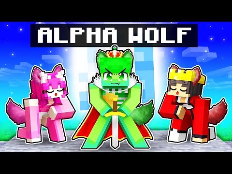 Becoming The ALPHA WOLF In Minecraft!