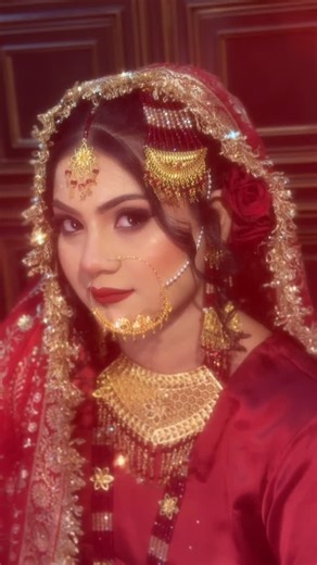Sana Artists on Instagram: "Nikah bride 👰‍♀️ yasha 🥰 she is cutest bride 😍 #nikahbride #makeuptutorial #trendingmakeupartist"