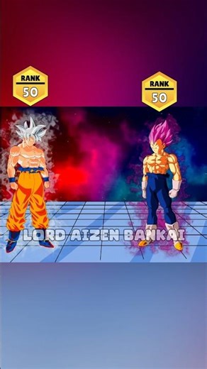 MUI Goku X UE Vegeta Rank Up