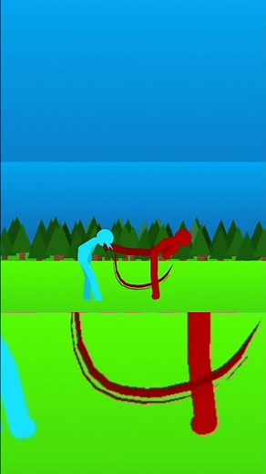 Red #vs Blue #sticknodes #stickfigureanimations #fight