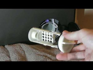 Beko AquaTech Washer, How to clean the filter on a Beko AquaTech (Requested)