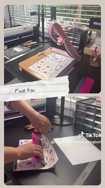 📚✨ Mini Tutorial: How We Create Our Custom Composition Books ✨📚 🎨 En este mini tutorial te mostramos parte del proceso que utilizamos para diseñar y crear nuestros composition books personalizados. ¿Tienes alguna idea, diseño o pregunta sobre este producto? ¡Déjanos un mensaje! Nos encanta ayudarte a crear algo único y especial. Esperamos que disfrutes este mini tutorial. 💕 🎨 In this mini tutorial, we’re showing you part of the process we use to design and create our custom composition book