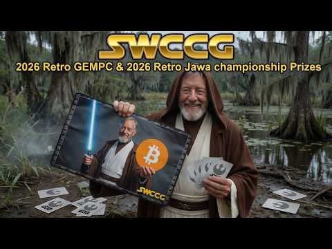 SWCCG: 2026 Retro GEMPC & 2026 Retro Jawa Championship Prizes