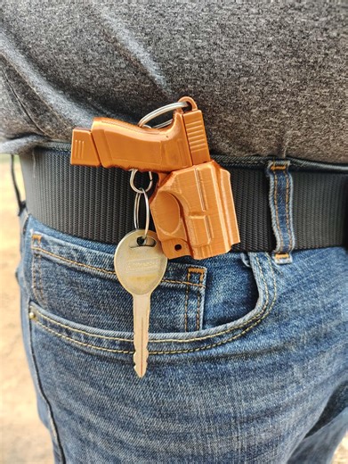Compact Pistol Keychain | Concealed Carry Style Keyholder | Tactical Style EDC Gift - Etsy