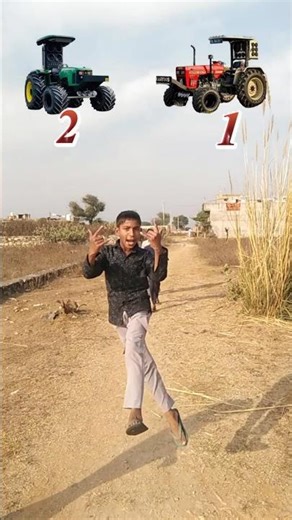 jhon Deere vs sawaraj 🚜 voting compitition ⏩ aapka favourite tractor konsa hai 🚜#shorts