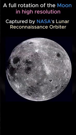 A full rotation of the Moon in high resolution