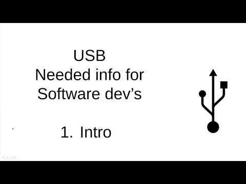 USB for software Dev's - intro
