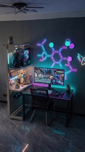 Look at your gaming room.#gamelife #game #gaming #gameroom #gamer #pegboard #howtobuildagamingroom