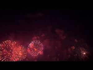 Bidens watch fireworks from White House balcony