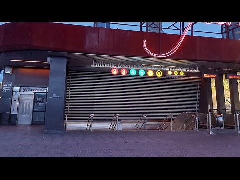 MTA NYC Subway: (2) (3) (4) (5) (B) (D) (N) (Q) (R) Trains + A Tour of Atlantic Ave-Barclays Center
