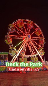 125K views · 716 reactions |  Deck the Park has returned to the City Park in Madisonville, KY! Featuring stunning light displays, fun rides, and guest appearances by the likes of Mrs. Claus and the Grinch, Deck the Park is one of Kentucky's premier Christmas events of the season.  Learn more about light displays across the Bluegrass: https://bit.ly/4paPLbL #TravelKY  Hopkins County Tourist and Convention Commission ️ altonphoto | Kentucky Tourism | Facebook