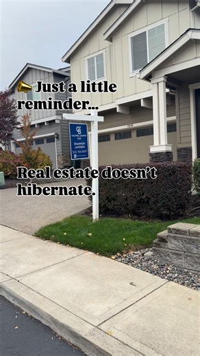 ✨Sale Pending!✨ This one has been on the market for a minute… so getting to finally slap that Sale Pending sticker on the sign today felt extra good. Gentle reminder 🚨 real estate doesn’t go to sleep in the fall or winter. I had three homes go pending for sellers this weekend alone. It’s been busy! Yes, rates have bounced around a bit, but there’s still a lot of opportunity out there. If you want to buy a home and be settled before Christmas (or sell before the new year), this is your window! I