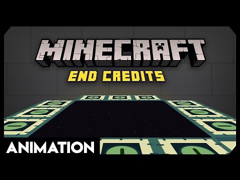 MINECRAFT END CREDITS (Fanmade) | Minecraft animation