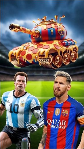 ⚽💥Guess the football player from Arnold Schwarzenegger VS Messi 💫 #shorts #football #fyp