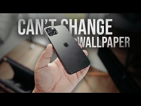 Why Can’t I Change Wallpaper on iPhone (tutorial)