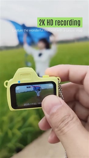 S161 Mini Digital Camera HD Video Recording Kids Thumb Camera with Fill Light