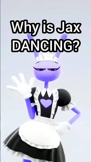 Why is Jax DANCING In Episode 7? #shorts #theamazingdigitalcircus #tadc