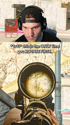 *1v4* THIS is the ONLY TIME you rotate FIRST😳#warzone #callofduty #bo7
