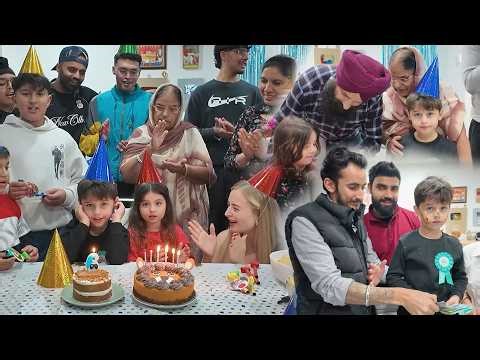 Celebrating Noah's 6th Birthday Party With PUNJABI FAMILY VLOG 🥳