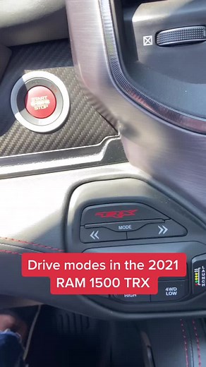 Exploring the Drive Modes of the 2021 RAM 1500 TRX