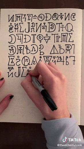Replying to @anactualpianoman Saw some people asking for this, so here it is! #greenrune #relaxing #asmr #writingasmr #writing #art #sharpie #sharpieart #artist #secretcode #gravityfalls #dnd #dungeonsanddragons #cipher #witchy #witchyvibes🕯️ #witch #witchtok #learning #asexual #fyp